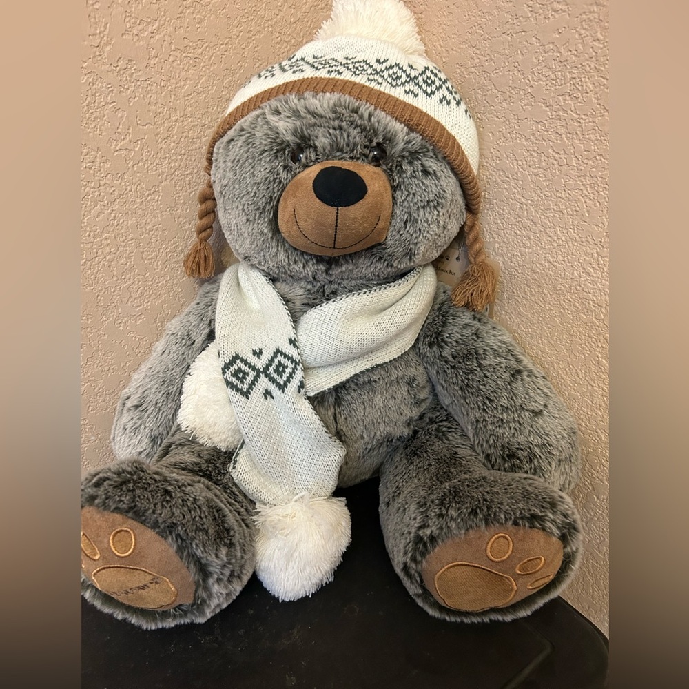 Bearpaw Eva Teddy Bear